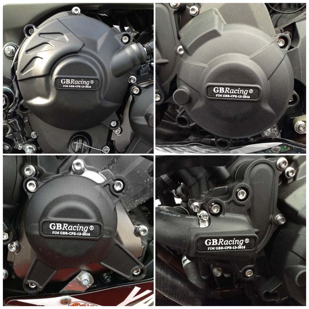Phù Hợp Ốp Bảo Vệ Động Cơ Chống Rơi Cho Xe Mô Tô Yamaha MT09 MT-09 XSR900 14-20 Tracer 900 / GT 2018