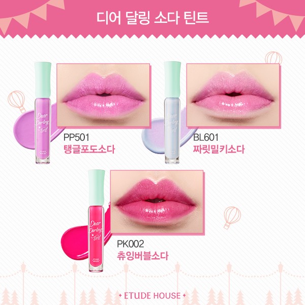 Son tint Dear Darling Tint Etude House phiên bản Wonder Fun Park