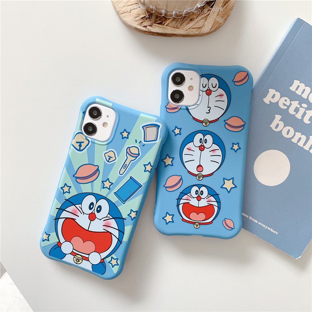 Hoạt Hình Ốp Điện Thoại Silicon Mềm Chống Rơi Hình Doraemon Cho Iphone 12 Mini 12 11 Pro Max X Xr Xs Max 6 7 8 Plus Se2 | BigBuy360 - bigbuy360.vn