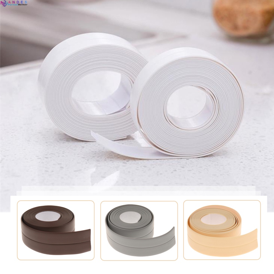 Băng keo PVC chống thấm nước dán bồn rửa nhà tắm/nhà bếp