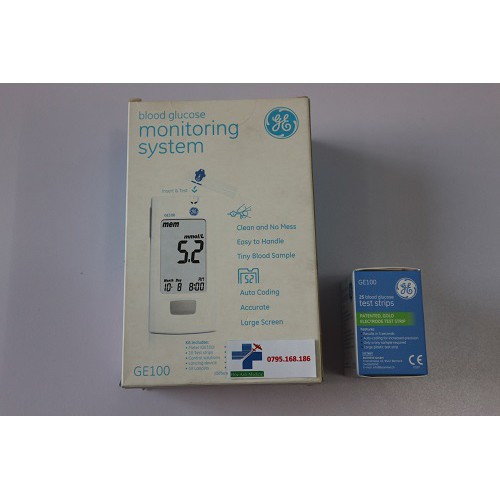 Máy đo đường huyết  GE100 { HÀNG CHÍNH HÃNG }
