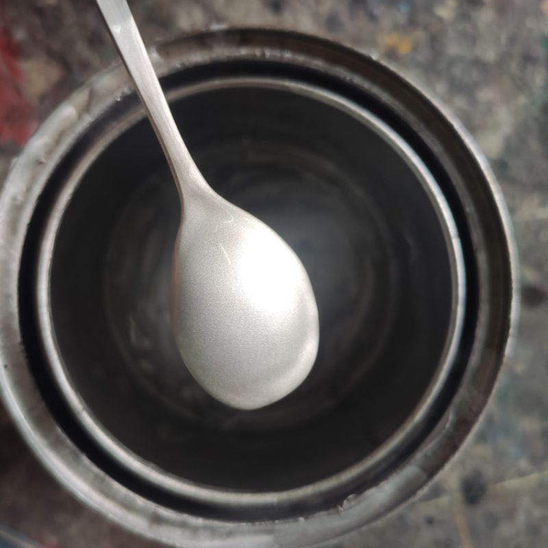 Sơn nhũ bạc 2K tự bóng