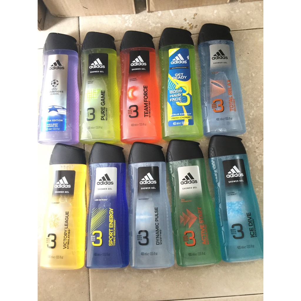 Sữa Tắm Dành Cho Nam Adidas + Axe + Old Spice + Coast + Bath&amp;BodyWorks