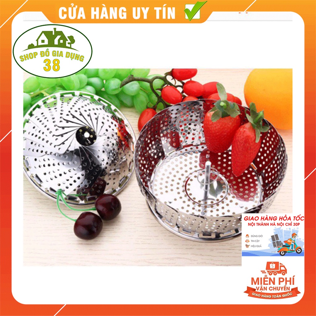 Vỉ HẤP INOX XẾP GỌN TIỆN LỢI
