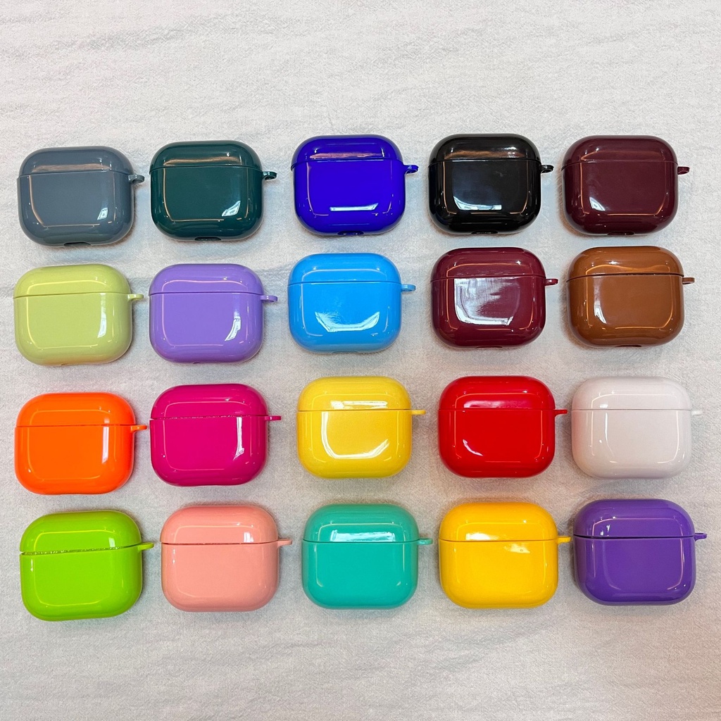 Vỏ Bảo Vệ Hộp Sạc Tai Nghe Bluetooth Bằng TPU Mềm Màu Kẹo Cho Airpods 1 2 Pro 3