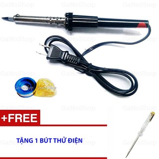 ButTD- Bộ Mỏ hàn RD 60W,Chì hàn,Nhựa Thông + Tặng kèm Bút Thử điện
