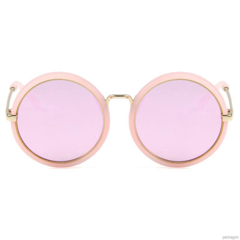 Kính mát tròn chống tia UV kiểu dáng hợp thời trang cho bé