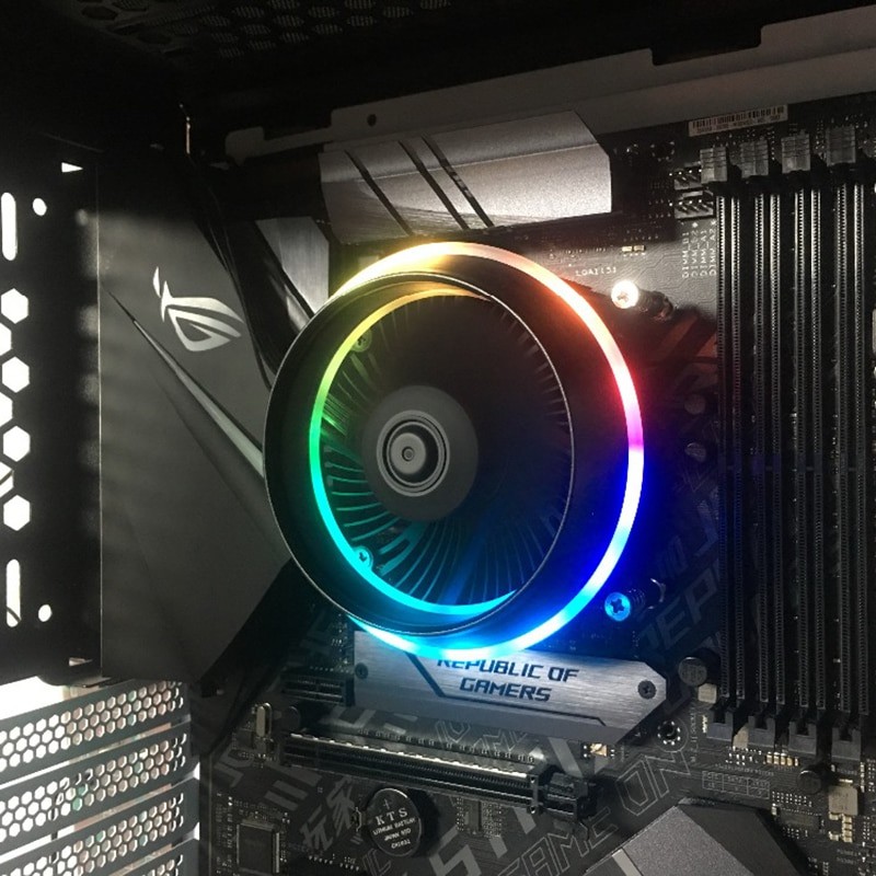 Quạt Tản Nhiệt Làm Mát Cpu Màu Rgb | BigBuy360 - bigbuy360.vn