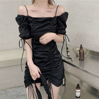 [ORDER TAOBAO]  Váy Body Dây Rút