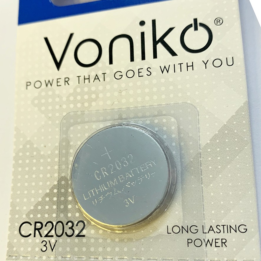 Pin VONIKO USA Lithium CR2032 3V vỉ 5 viên