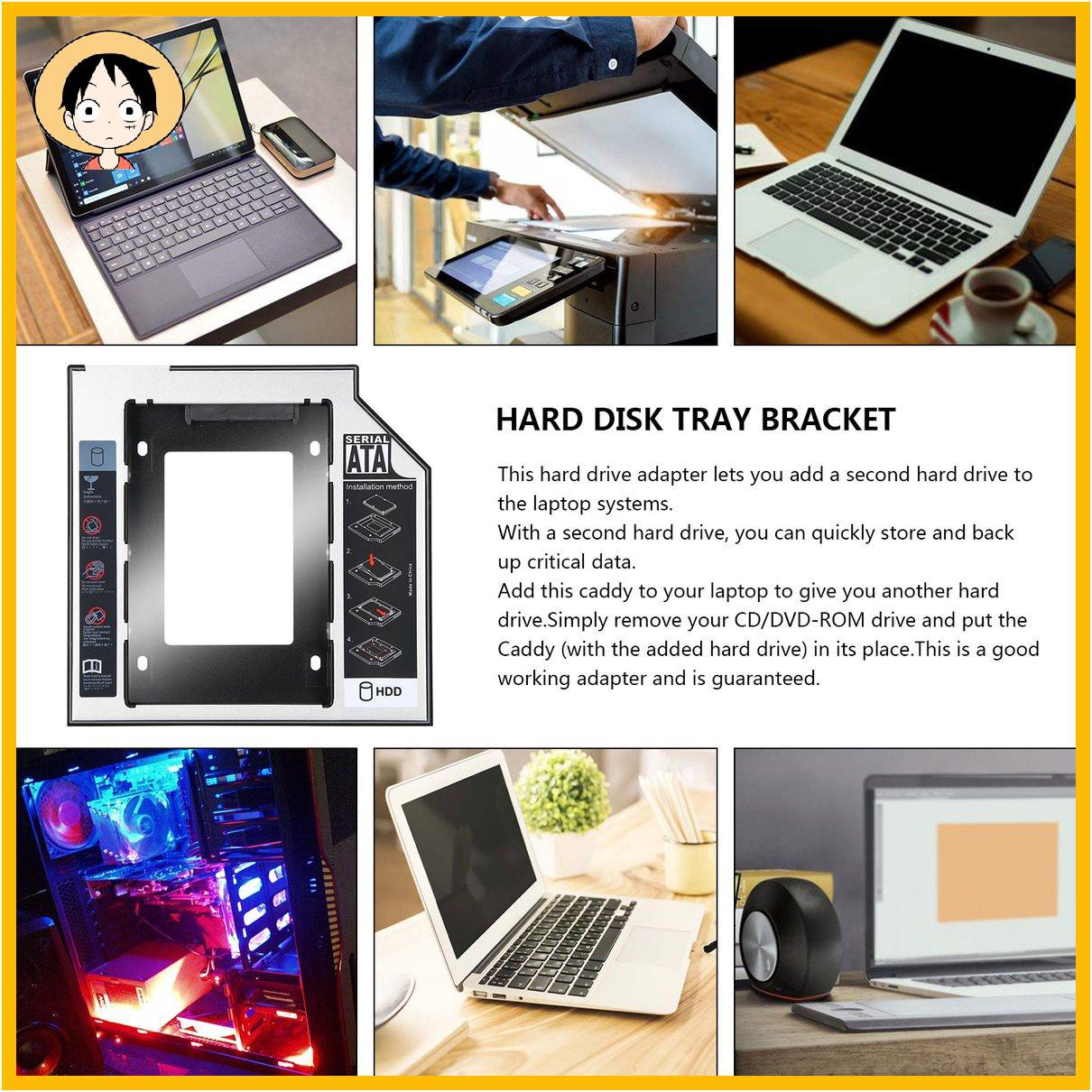 DVD Khay Đựng Ổ Cứng Sata 2nd Hdd Ssd 9.5mm (0310) | BigBuy360 - bigbuy360.vn