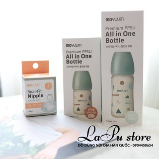 Bình sữa Moyuum Cloud - bản mây size 170ml/270ml
