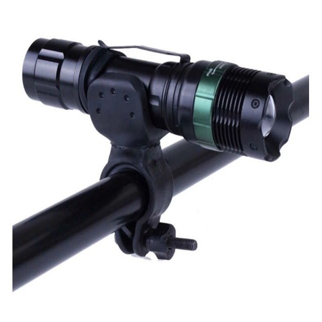 Đèn pin + gắn xe đạp siêu sáng