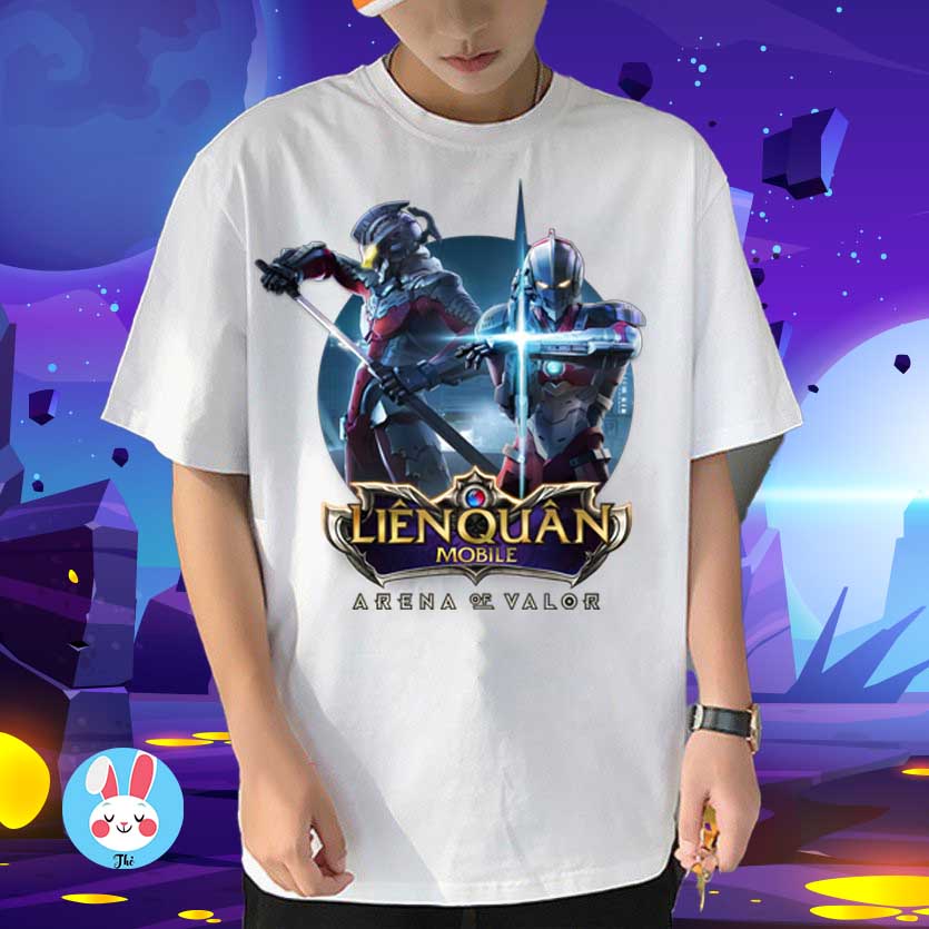 Áo thun liên quân mobile Florentino tinh hệ, áo phông flo tinh hệ - Có ảnh thật