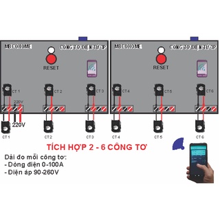  Công tơ điện tử phòng trọ wifi 
