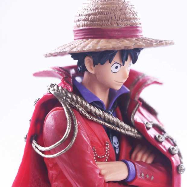 Mô hình cao cấp Monkey D Luffy ÁO CHOÀNG ĐỎ Bản kỷ niệm 25 năm Figure Onepiece Đồ chơi mô hình Đảo hải tặc