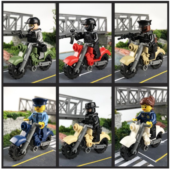 💥HÀNG CÓ SẴN💥 Đồ Chơi Lắp Ráp Mô Hình Xe Mô Tô Cho Trẻ Em Xe mô hình cho Nhân Vật Roblox 001591