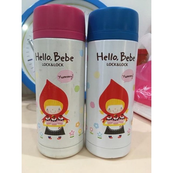 Bình Giữ Nhiệt Hello Bebe Lock&Lock HBB319  HBB318