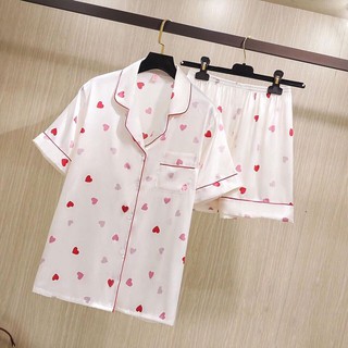 [HÀNG CAO CẤP 1 ĐỔI 1] - Set pijama tím trắng - N407