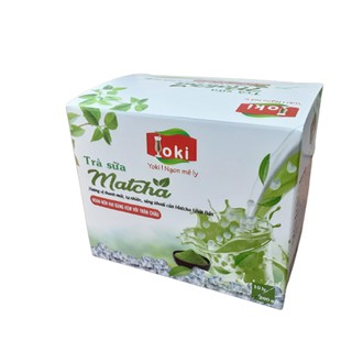 Trà sữa Matcha Yoki 200g (10*20g) thơm mát
