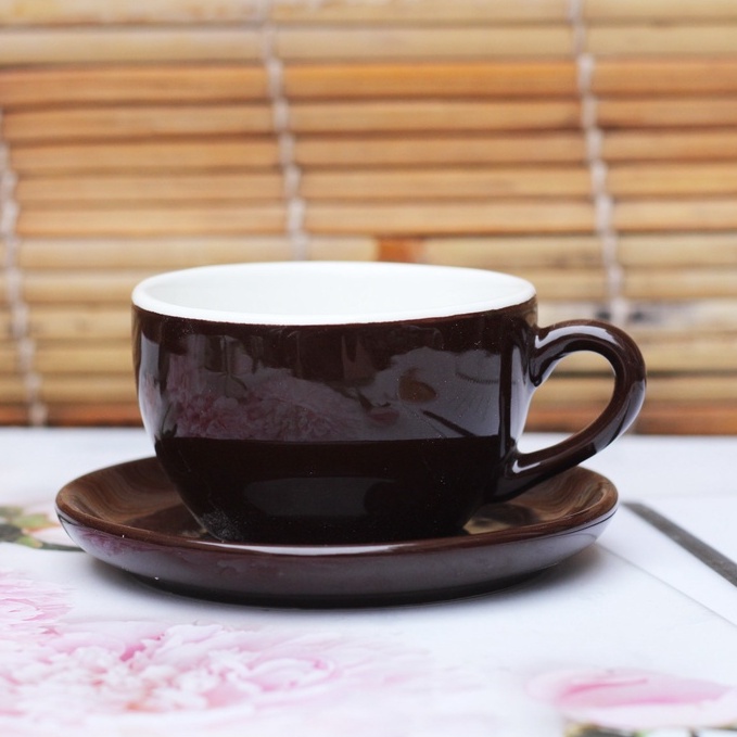 Bộ Chén Uống cafe/ coffee capuchino - Chén uống trà/ cà phê Bát Tràng  Siêu Xinh V158