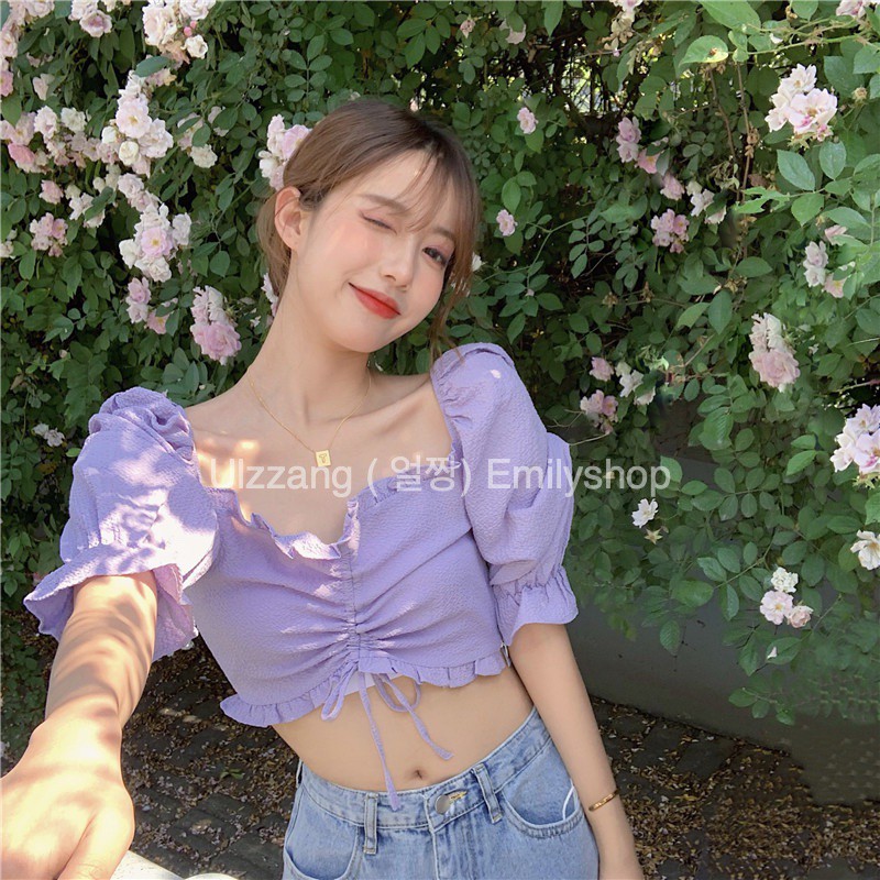 Ulzzang ( 얼짱) -ÁO SƠ MI NỮ