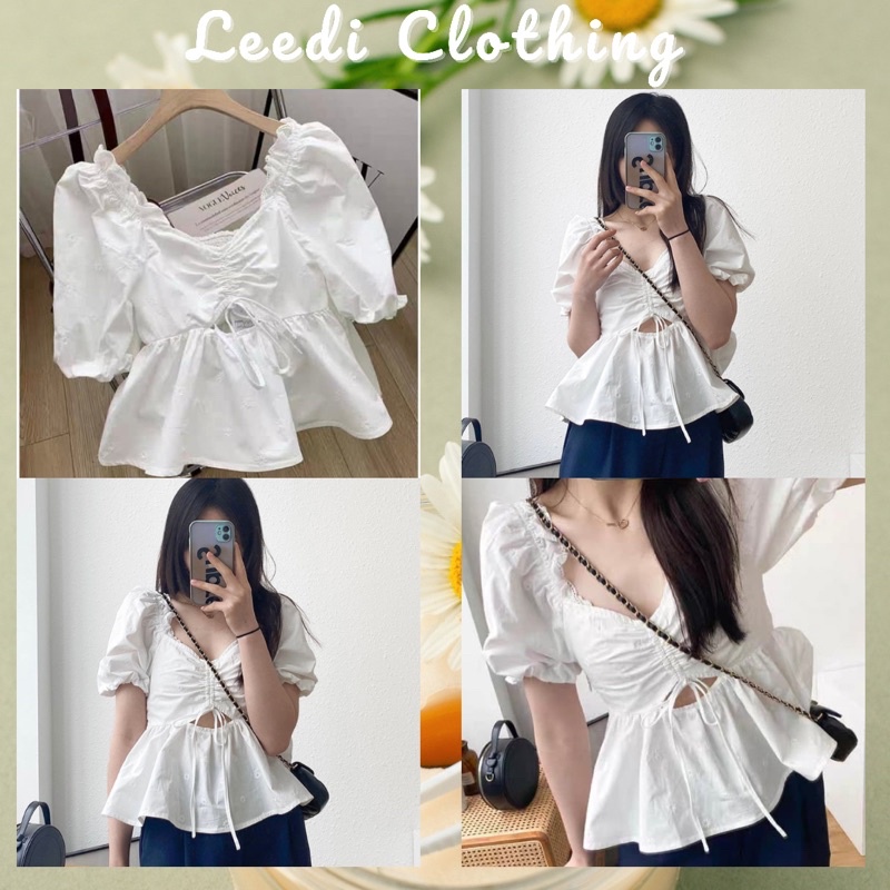 ÁO TRẮNG BABYDOLL URBAN TUỒN