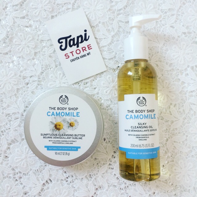 Tẩy trang The Body Shop Camomile Make-up Remover