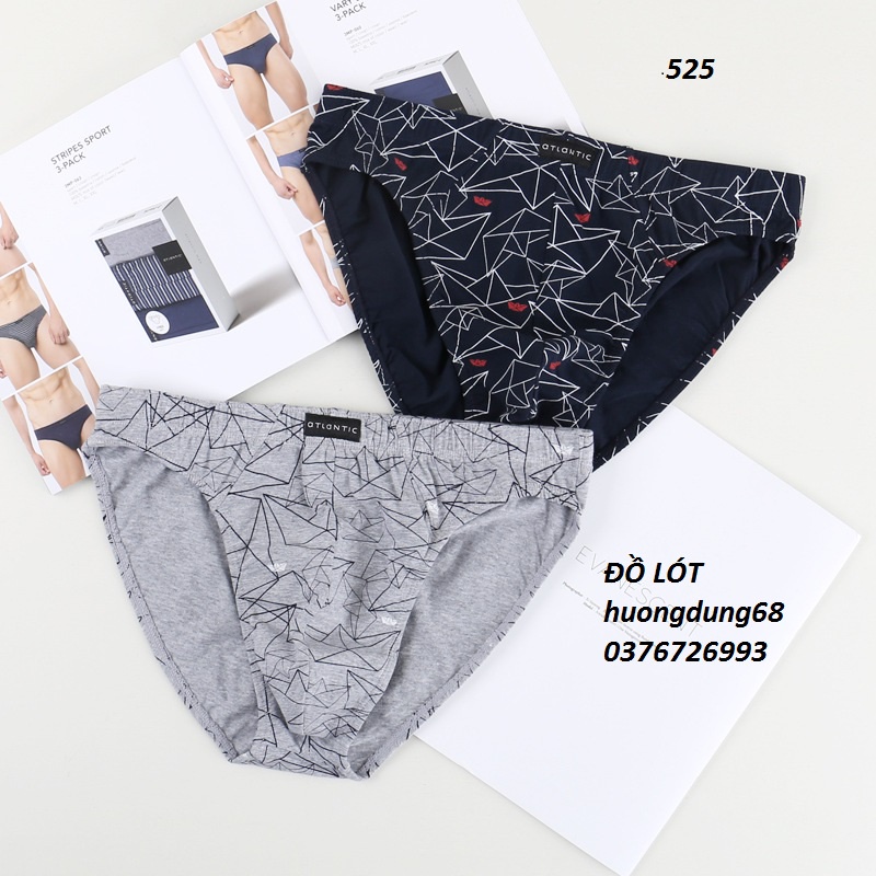 Boxer / Quần Lót Nam Cotton Dệt Kim Tam Giác Xuất Đông Âu ( QL:525 ) Hàng Loại Đẹp.