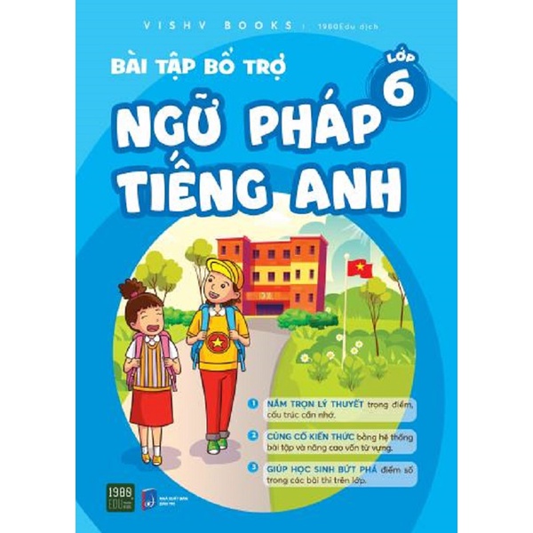 Sách - Bài Tập Bổ Trợ Ngữ Pháp Tiếng Anh Lớp 6 (VISHV Books- 1980)