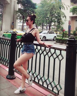 ÁO DÂY NGANG THUN LỤA LẠNH