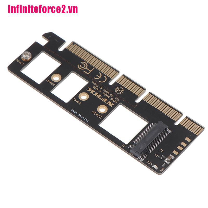 Bộ Chuyển Đổi Pcie Nvme M.2 Ngff Ssd Sang Pci-E Pci Express 3.0 X4 X8 X16