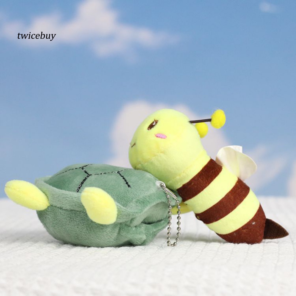 Móc Chìa Khóa Hình Thú Nhồi Bông 13cm Dễ Thương