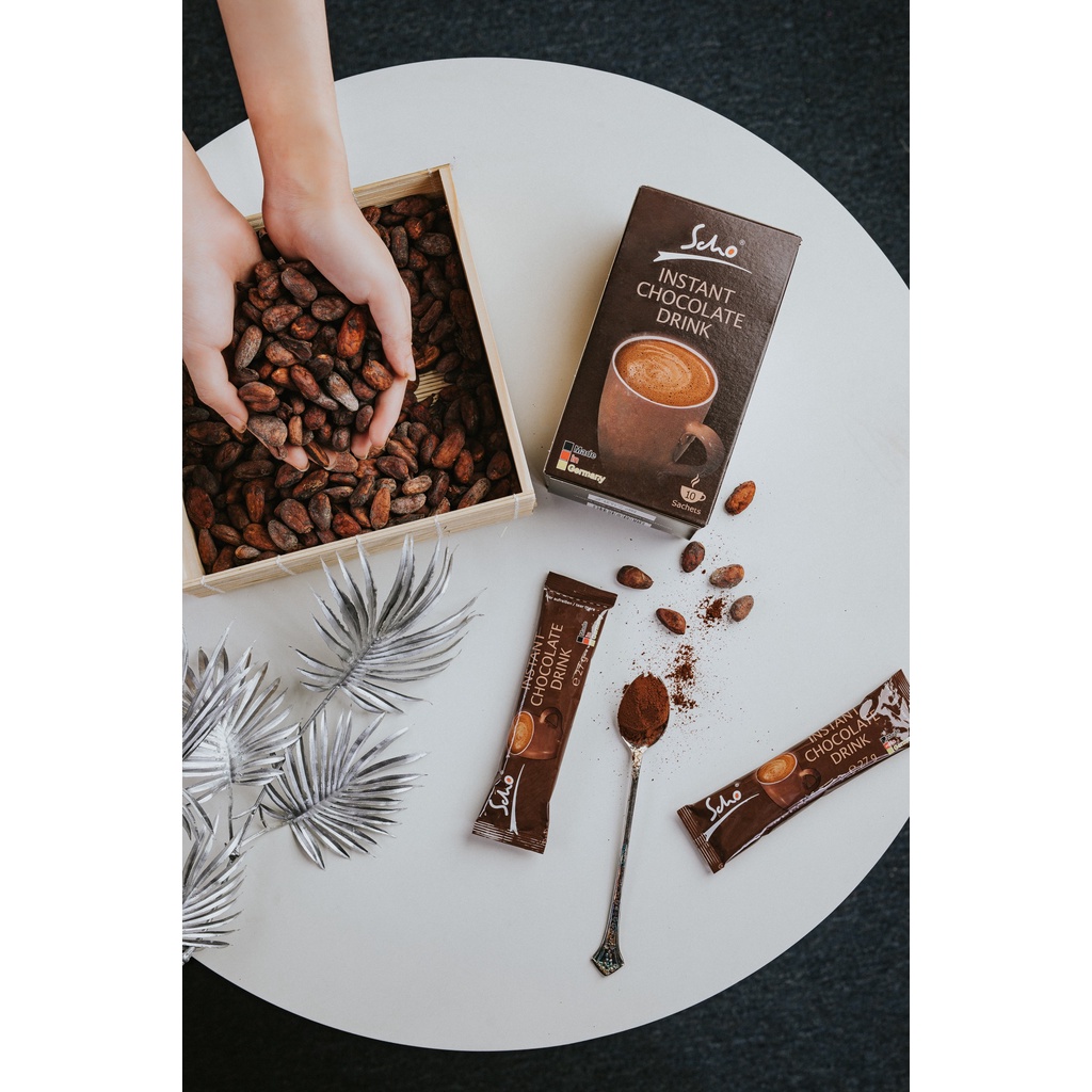 Bột Chocolate Scho Dark Drip nhập khẩu Đức hương vị đậm đà hộp 270g
