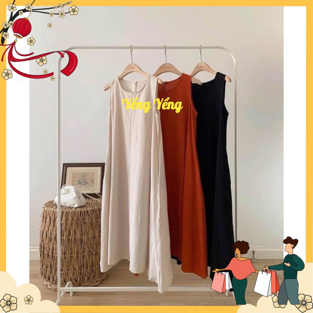 VNU320 - VÁY SUÔNG XOÈ SÁT NÁCH NỮ 3M