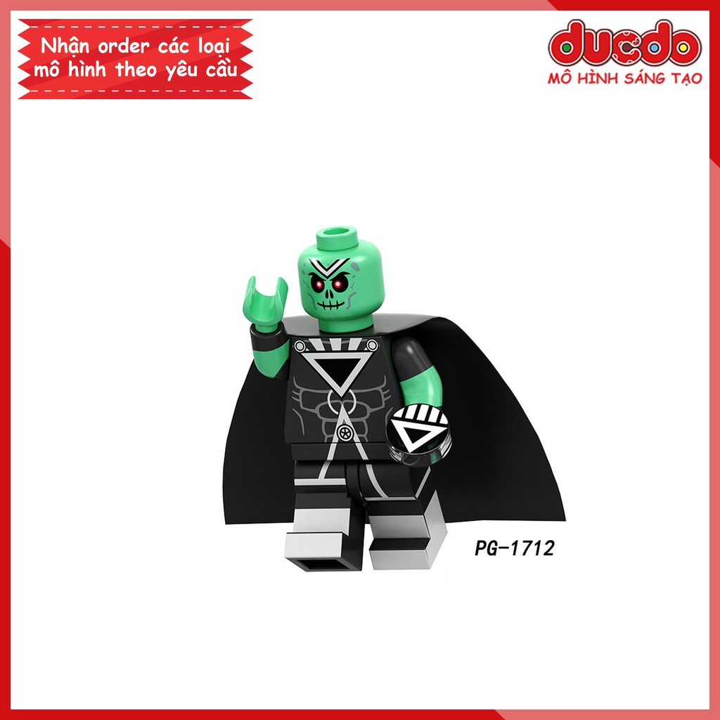 Minifigures các nhân vật trong DC Blackest Night - Đồ chơi Lắp ghép Xếp hình Mô hình Mini Iron Man POGO PG8195