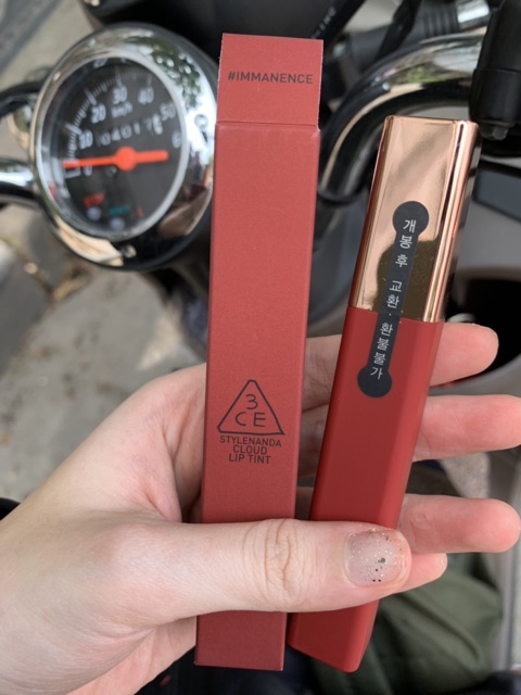Son 3CE Cloud Lip Tint - Immanence (CÓ ẢNH CHỤP THẬT, KÈM VID TỰ QUAY) | BigBuy360 - bigbuy360.vn