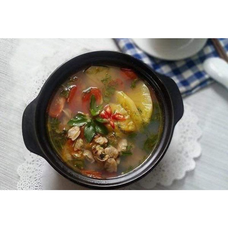 Me chua, mẹ cục nấu canh, giá vị nhà hàng