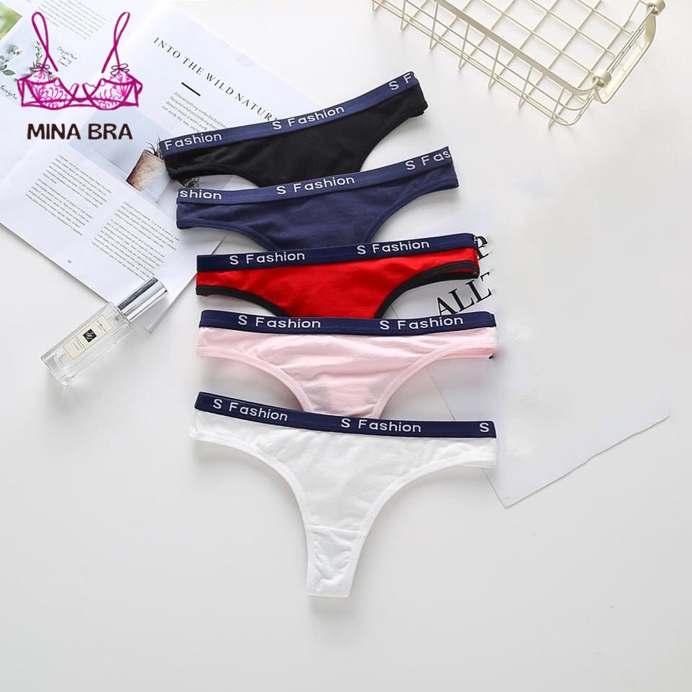 Quần Lọt Khe Sexy Nữ S Fashion Thời Trang MINABRA Quần Lót Cotton, Thoáng Mát LK09 | BigBuy360 - bigbuy360.vn