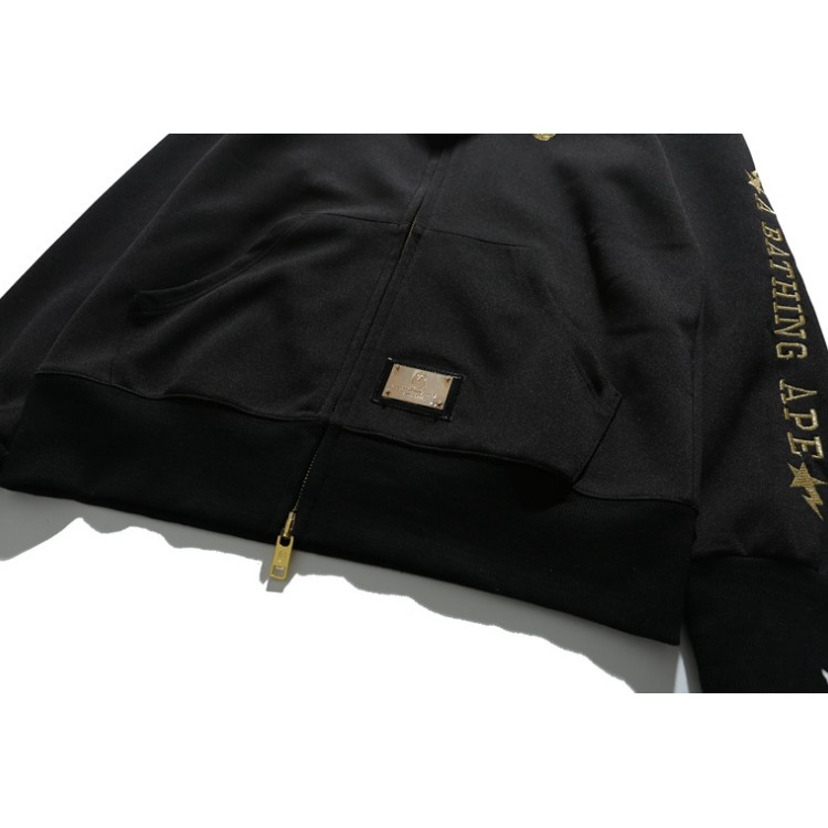 BAPE Mới Áo Khoác Hoodie Họa Tiết Rằn Ri Thời Trang Cho Nam