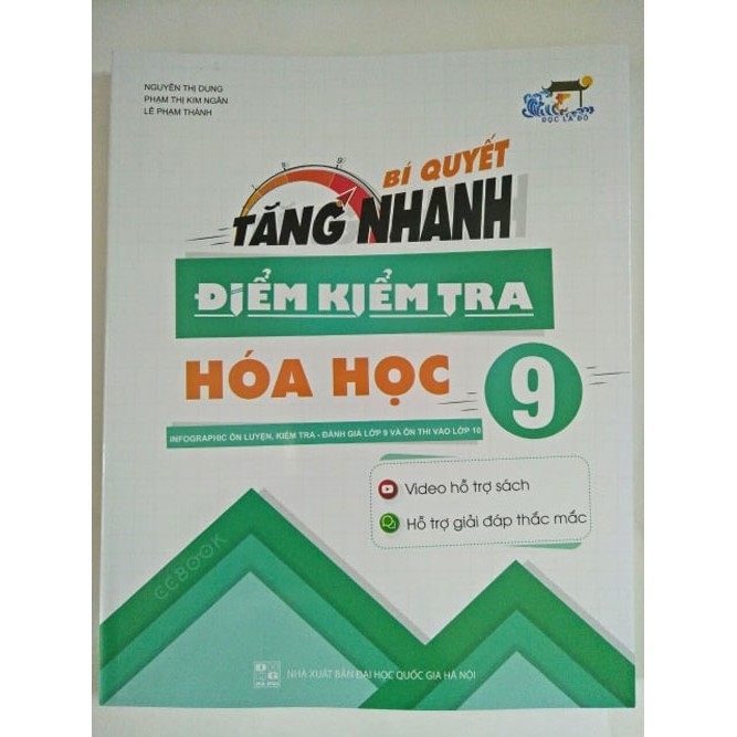 Sách - Bí Quyết Tăng Nhanh Điểm Kiểm Tra Hóa Học 9