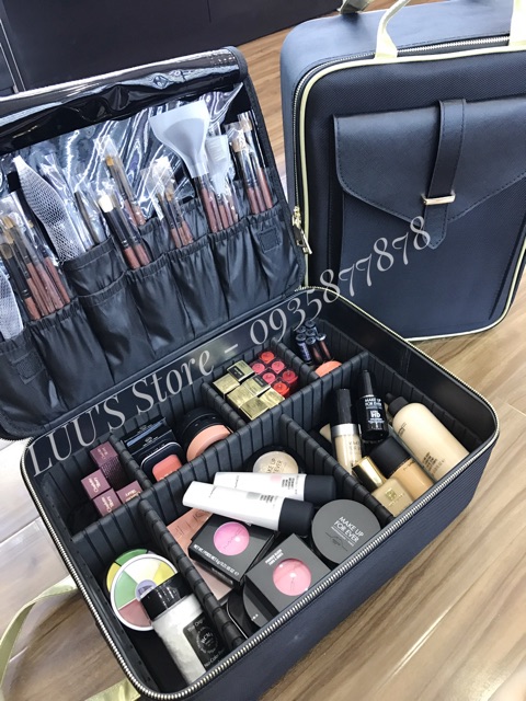 [Mã COS2405 giảm 8% đơn 300K] Cốp Quai Vàng Đựng Đồ Make Up