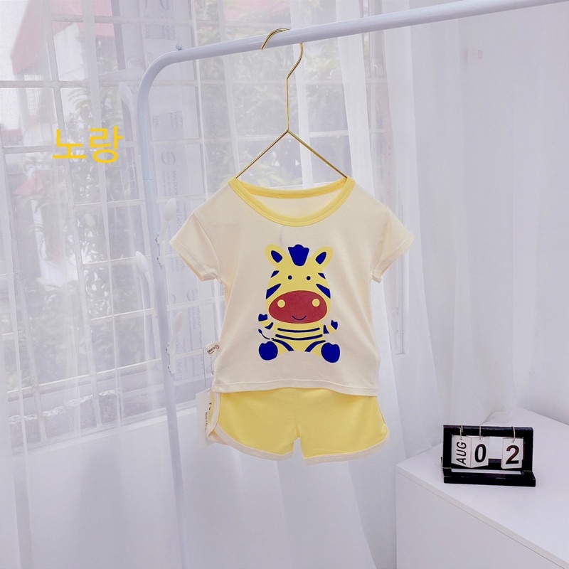 Bộ Quần Áo Hình Thú PeeKaBoo (Thun lạnh siêu mát) đáng yêu cho bé