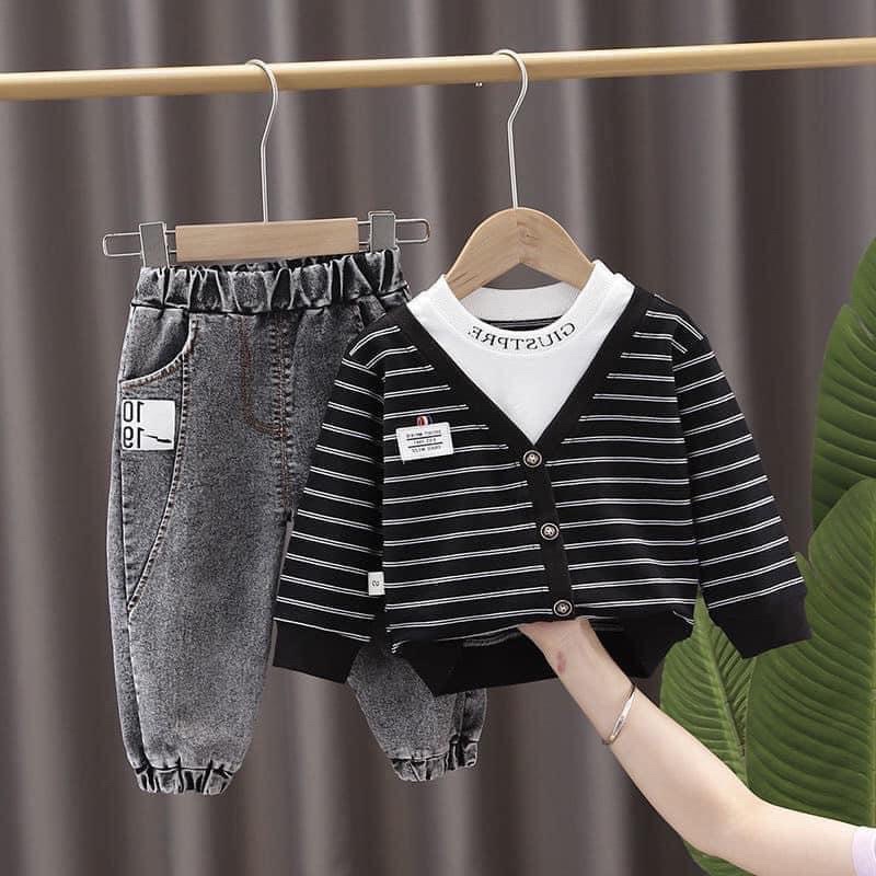 sét công tử cho bé 8-20kg( nt cho shop chọn size ạ)