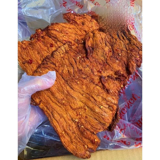 KHÔ BÒ HỒNG NGỰ -  loại miếng giòn - sợi - cục - viên  - 250gr -500gr
