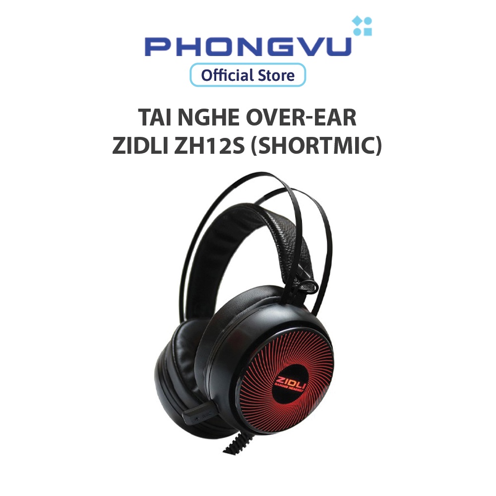 Tai nghe Over-ear Zidli ZH12S (ShortMic) - Bảo hành 12 tháng