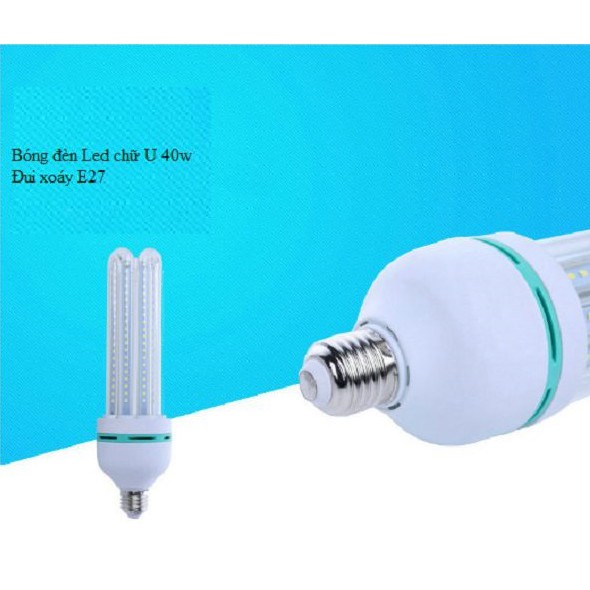 Bộ 3 bóng đèn led chữ U 24w sáng bền đẹp