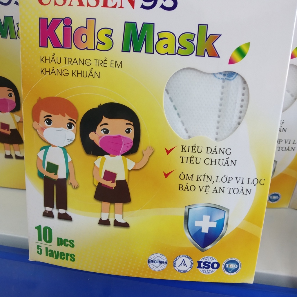 Khẩu trang Usasen N95 kid - Hàng Chính Hãng