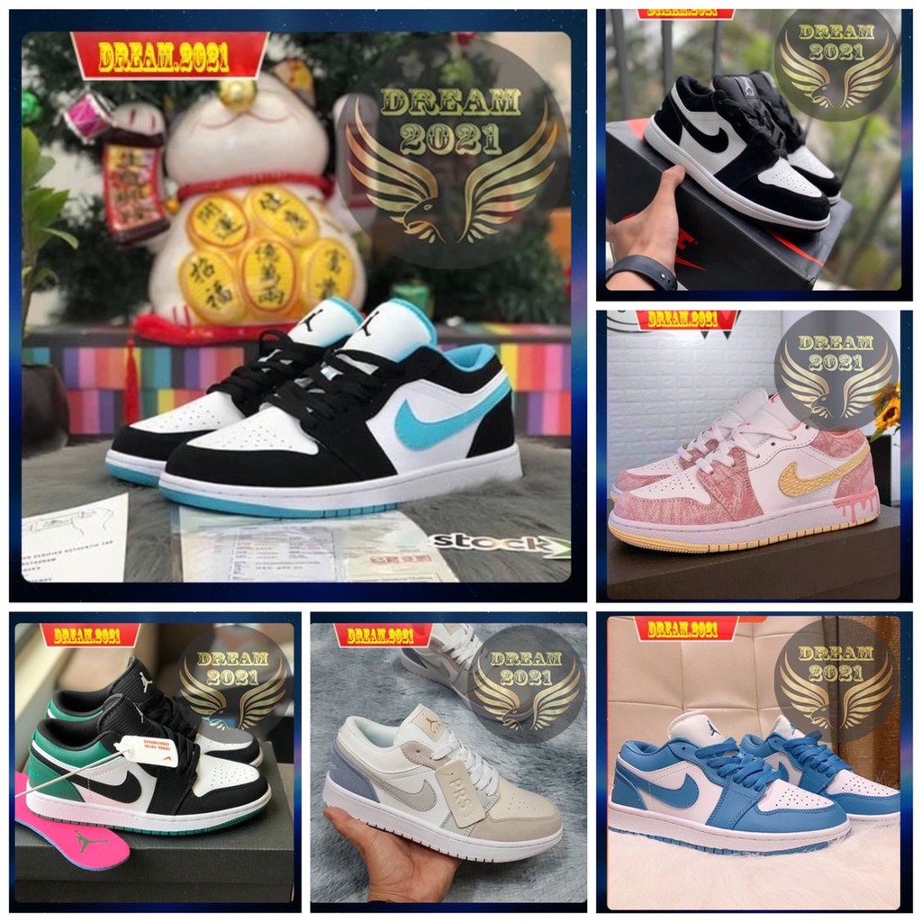 Giày thể thao Sneaker nam nữ JORDAN 1 LOW mới nhất, JD1 cổ thấp cực hot ,phong cách,cá tính