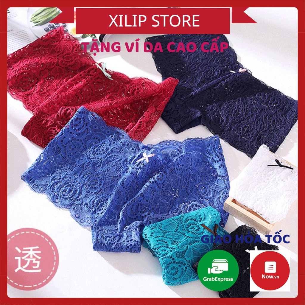 Quần Lót Ren - Quần Lót Nữ quyến rũ gợi cảm tôn dáng sexy - thiết kế eo thấp trẻ trung DAN STORE Mã 925
